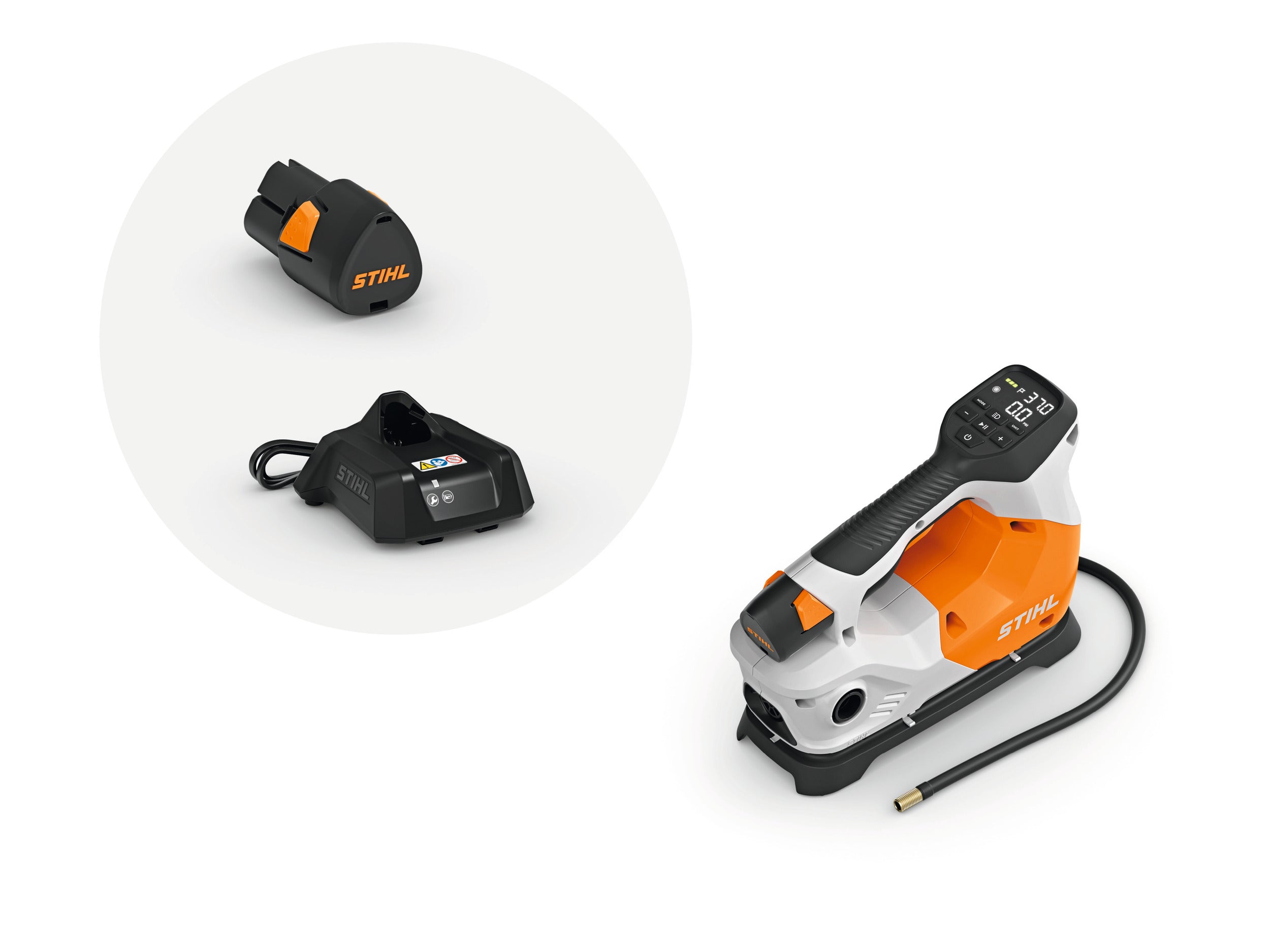 STIHL KOA 20, mit Akku AS 2 und Ladegerät