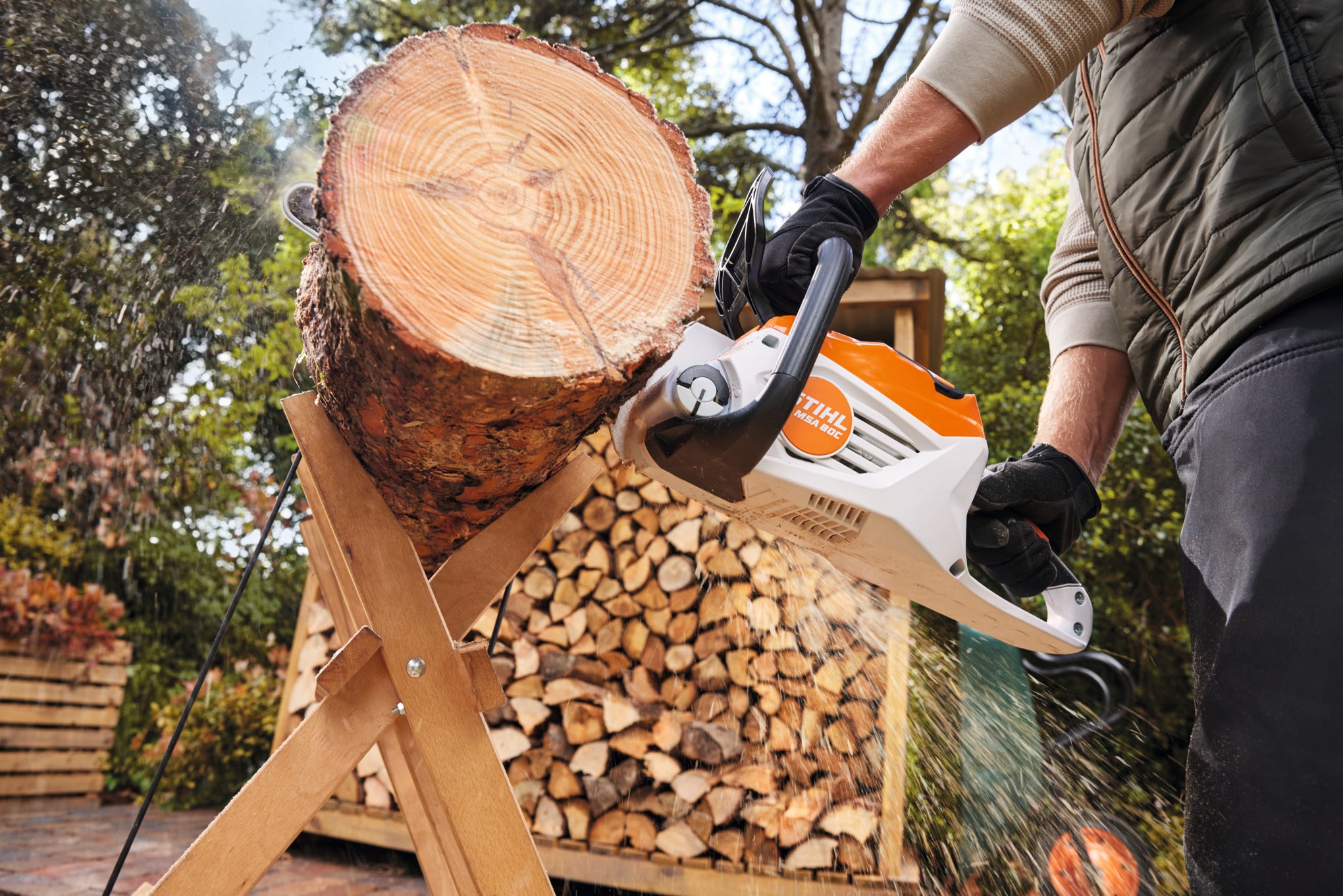 STIHL MSA 80 C-B, PM3, Schienenlänge 35 cm