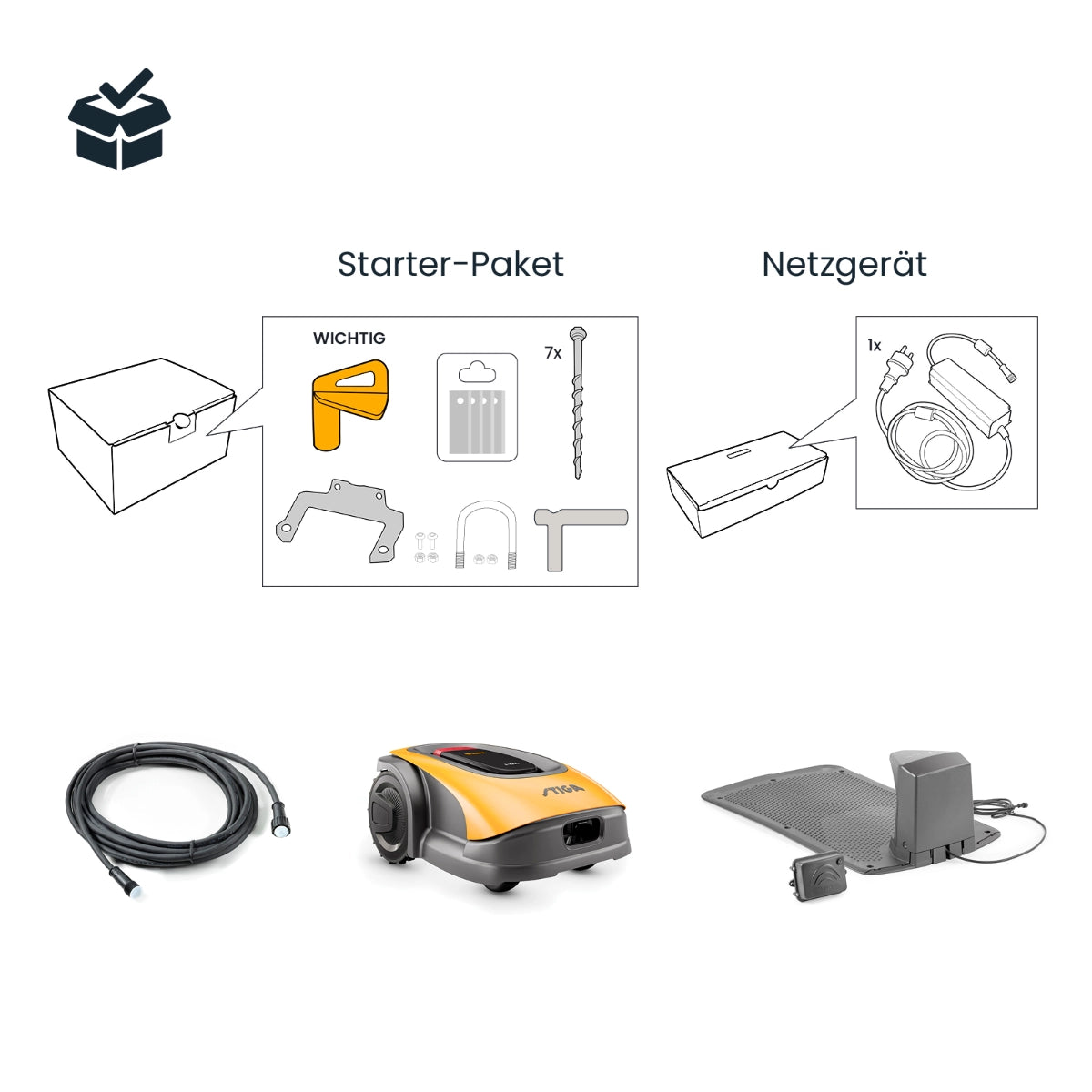 Stiga Mähroboter A 1500